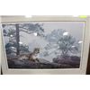 Image 1 : DANIEL SMITH COUGAR PAINTING W/COA 947 OF 950