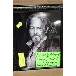 TOMMY FLANAGAN SON'S OF ANARCHY SIGNED W/ COA
