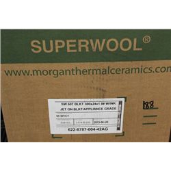 12 BOXES OF SUPER WOOL HEAT SHIELDING FOR