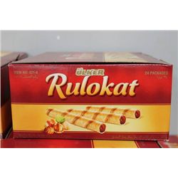 RULOKAT HAZELNUT CREAM WAFFER ROLLS