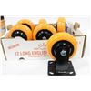 Image 1 : FLAT OF 6 COMMERCIAL CASTORS