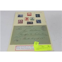 GERMAN WW-II MINT W/ NAZI 1941 COVER