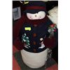 Image 1 : PLUSH 3'  DECORATIVE SNOWMAN