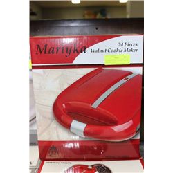 MARIYKA WALNUT COOKIE MAKER ON CHOICE RED