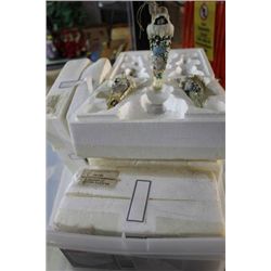 6 SETS OF ASHTON DRAKE GALLERIES CHRISTMAS