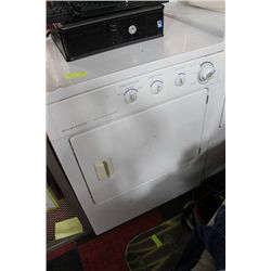 FRIGIDAIRE GALLERY DRYER