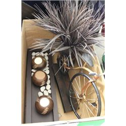 BOX OF SHOWHOME MISC DECORATIONS ON CHOICE