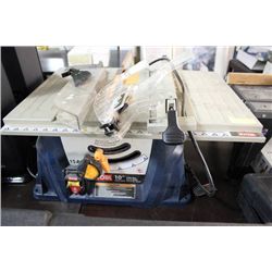 RYOBI 10" TABLE SAW