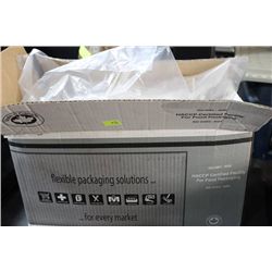 BOX OF HEAVY DUTY BAGS