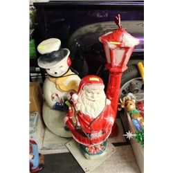 3 PC CHRISTMAS YARD ORNAMENT SET