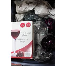 TOTE OF SHOWHOME GLASSES ON CHOICE