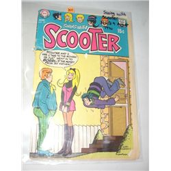 1970 *RARE* VOL.1 AUGUST NO.29 DC COMICS *SCOOTER* COMIC BOOK VALUE $25.00!!