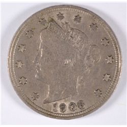 1906 LIBERTY NICKEL AU