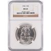 Image 1 : 1956 FRANKLIN HALF DOLLAR, NGC MS-64