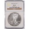 Image 1 : 2003 AMERICAN SILVER EAGLE, NGC MS-69