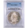 1882-S MORGAN DOLLAR PCGS MS-64+