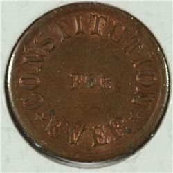 CIVIL WAR TOKEN (CONSTITUTION FOR EVER)