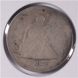 1875-S TWENTY CENT PC VG