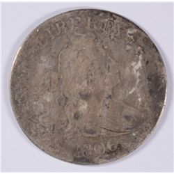 1806 BUST QUARTER AG/G