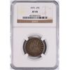 Image 1 : 1876 SEATED QUARTER NGC XF-45
