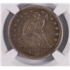 Image 2 : 1876 SEATED QUARTER NGC XF-45