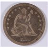 Image 1 : 1876-CC SEATED QUARTER FINE