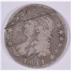 Image 1 : 1811 BUST HALF DOLLAR (DAMAGED)