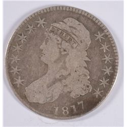 1817 BUST HALF DOLLAR GOOD