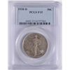 Image 1 : 1938-D WALKING LIBERTY HALF DOLLAR PCGS FINE-15