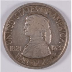 1921 MISSOURI COMMEN HALF DOLLAR XF
