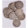 Image 1 : (12) BARBER HALF DOLLARS VG'S