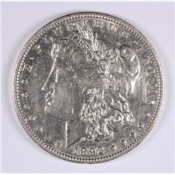 1892-O MORGAN DOLLAR AU
