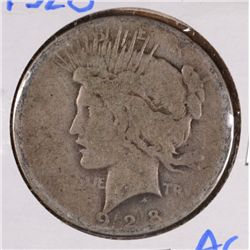 1928 PEACE DOLLAR AG