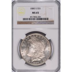 1880-S MORGAN DOLLAR NGC MS-65