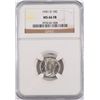 Image 1 : 1941-D MERCURY DIME NGC MS-66 FB