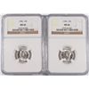 Image 1 : 2 1944 MERCURY DIMES NGC MS-66