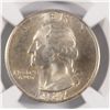 Image 2 : 1937 WASHINGTON QUARTER, NGC MS-65