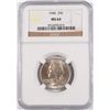 Image 1 : 1940 WASHINGTON QUARTER, NGC MS-64