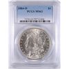 Image 1 : 1884-O MORGAN SILVER DOLLAR, PCGS MS-63