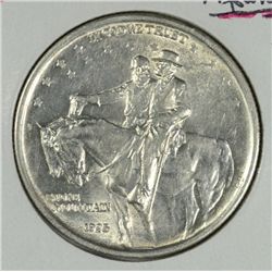 1925 STONE MOUNTAIN COMMEN HALF DOLLAR AU-58