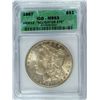 Image 1 : 1887 MORGAN DOLLAR ICG MS-63 (VAM-12 ALLIGATOR EYE)