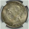 Image 2 : 1921 PEACE DOLLAR NGC MS-64