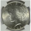 Image 2 : 1922 PEACE DOLLAR NGC MS-64