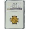 Image 1 : 1874 $3 GOLD NGC AU DETAILS
