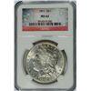 Image 1 : 1891 MORGAN DOLLAR NGC MS-62