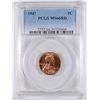 Image 1 : 1947 LINCOLN CENT PCGS MS-66 RD