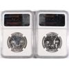 Image 2 : ( 2 ) 1957 FRANKLIN HALF DOLLARS, NGC PROOF-67