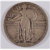 Image 1 : 1923-S STANDING LIBERTY QUARTER, VF NICE FULL DATE!