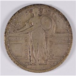 1917-S STANDING LIBERTY QUARTER, F/VF