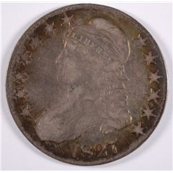 1827 BUST HALF XF